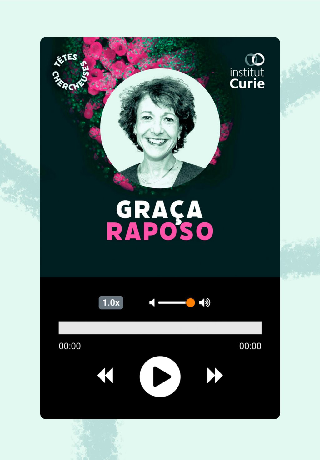 Podcast Têtes Chercheuses - Graça Raposo